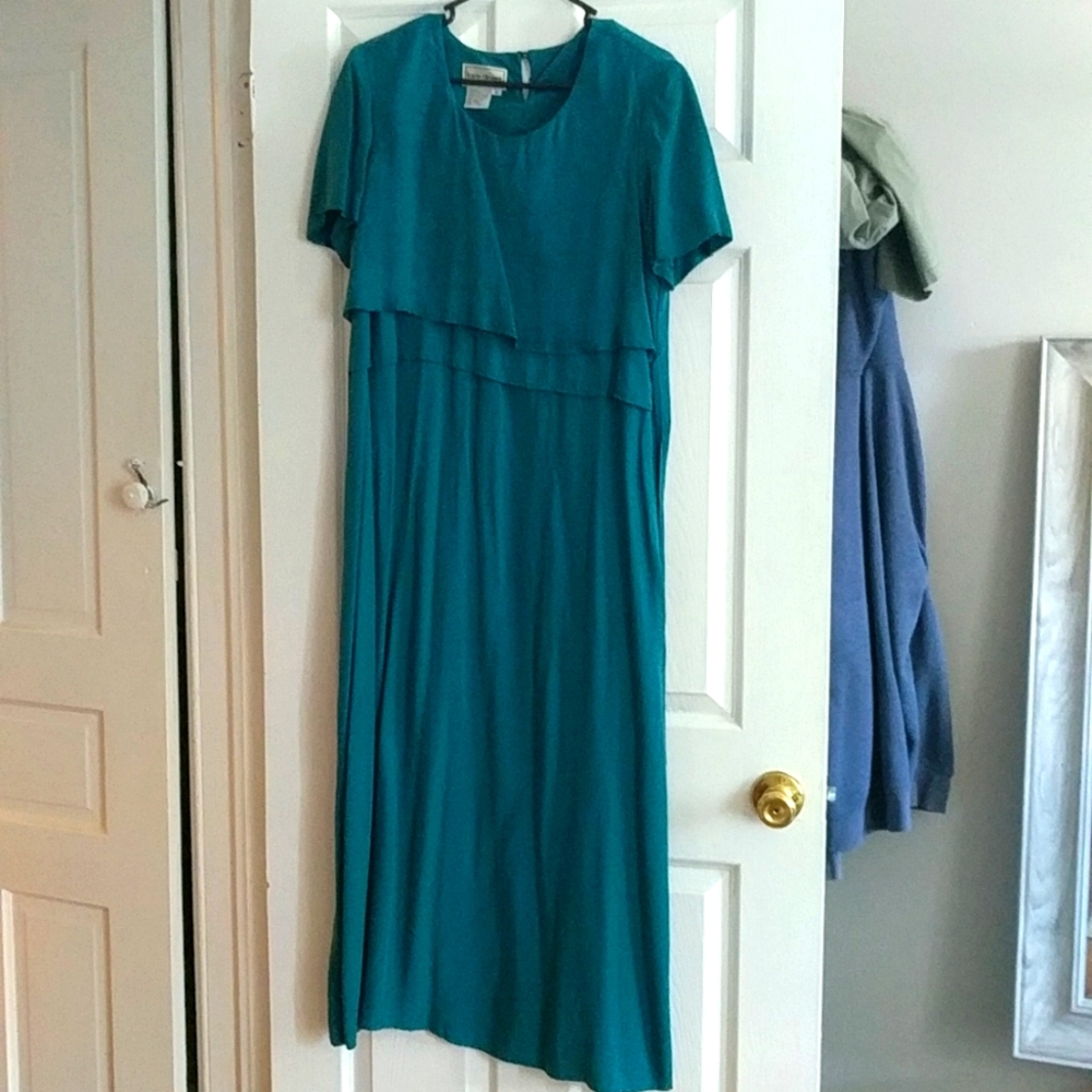 Vintage teal dress